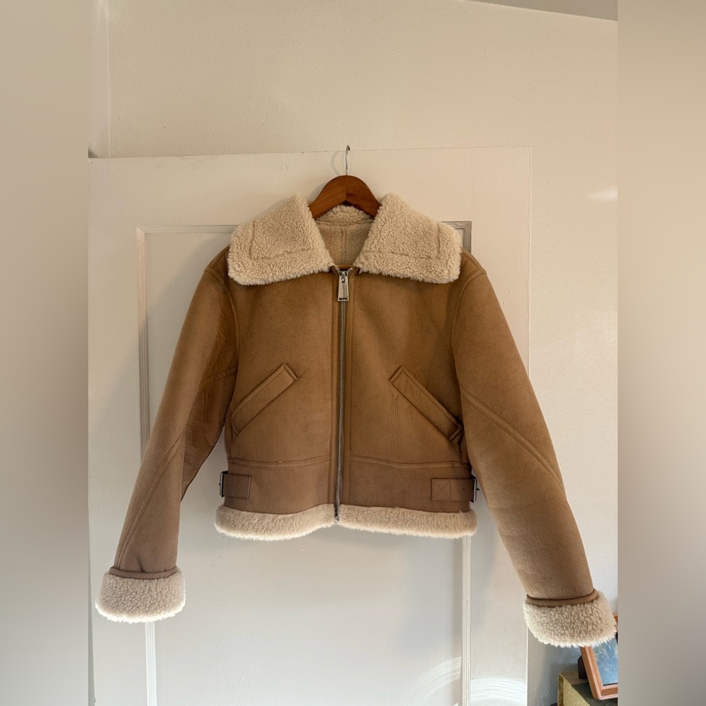 Mango Shearling Jacket